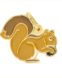 Nuts for Squirrels Custom Pet ID Tag