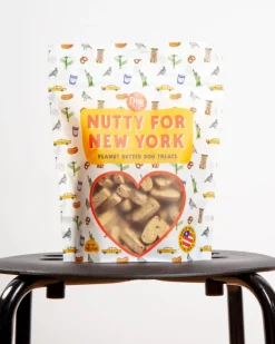Nutty for New York Peanut Butter Dog Treats