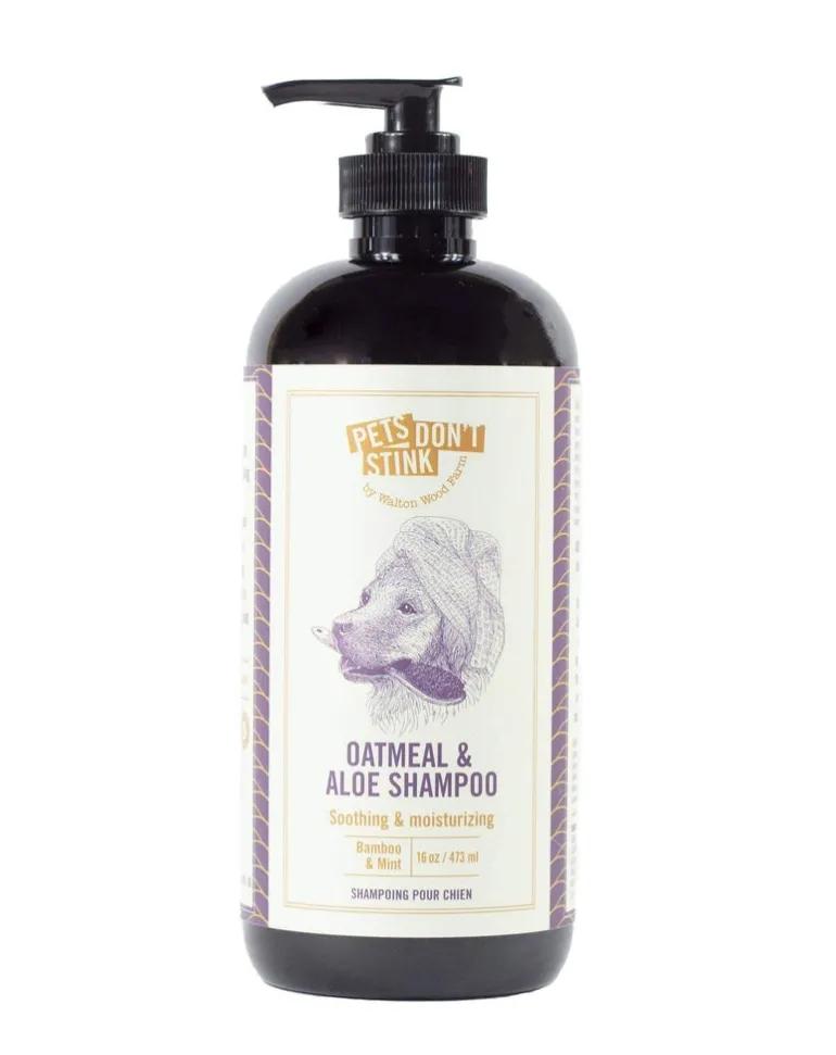 Oatmeal & Aloe Soothing Dog Shampoo (Made in the USA)