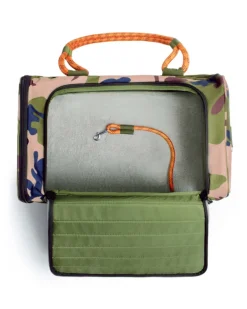 Out-Of-Office Airline Compliant Pet Carrier in Camo w/ Orange (Pro Edition)