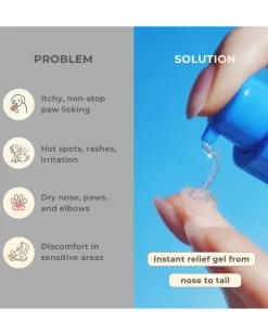 Pawfect Comfort Nose-to-Tail Soothing Jelly Serum for Dogs & Cats