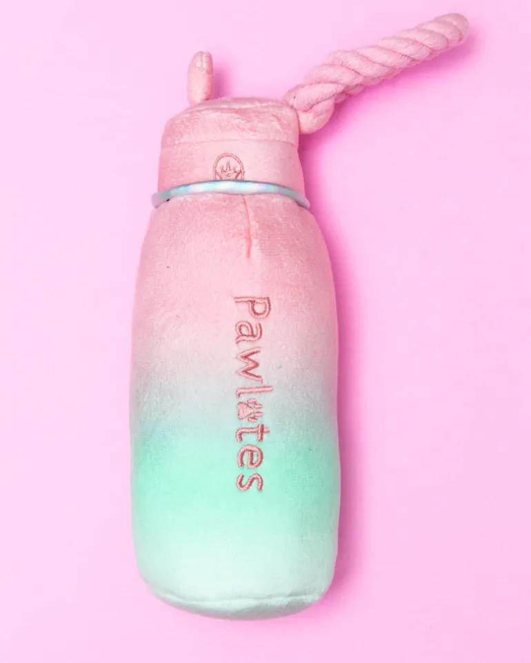 Pawlates Princess Water Bottle Plush Dog Toy