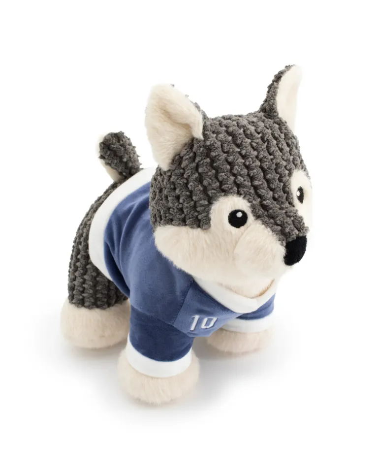Paw-Naldo Squeaky Plush Dog Toy