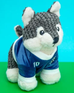 Paw-Naldo Squeaky Plush Dog Toy