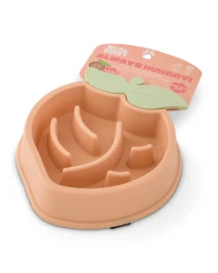 Peach Slow Feeder for Dogs