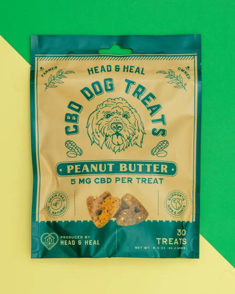 Peanut Butter CBD Dog Treats (5mg)