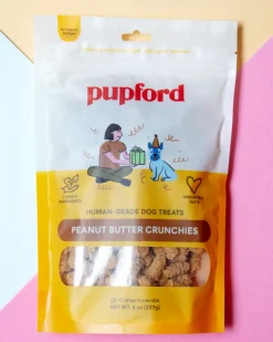 Peanut Butter Crunchies Dog Treats