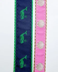 Pink Scallop Shell Dog Leash (Made in the USA)