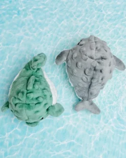 Puffer & Whale Squeaker Ball Dog Toy Set
