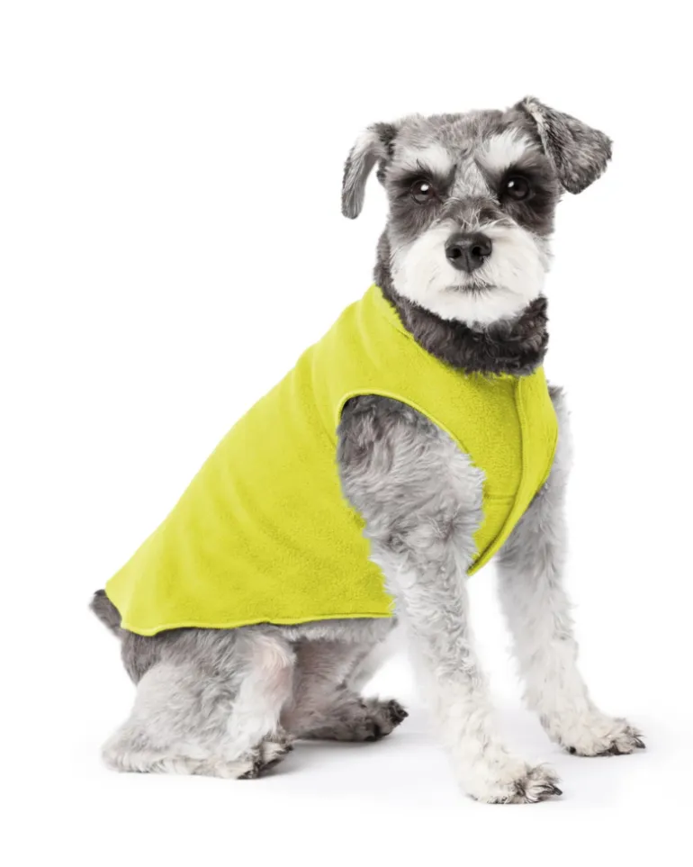 Pullover Stretch Dog Fleece in Avocado
