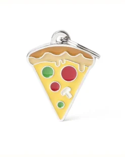 Pupper Pizza Custom Pet ID Tag