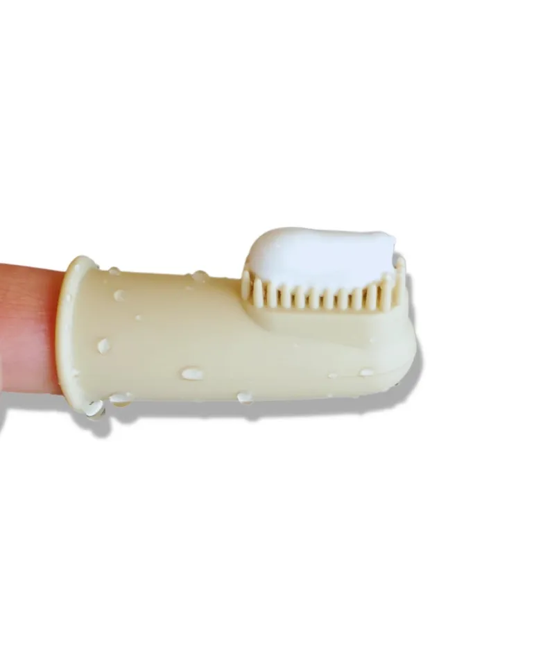 Puppy Polisher Finger Dog Toothbrush