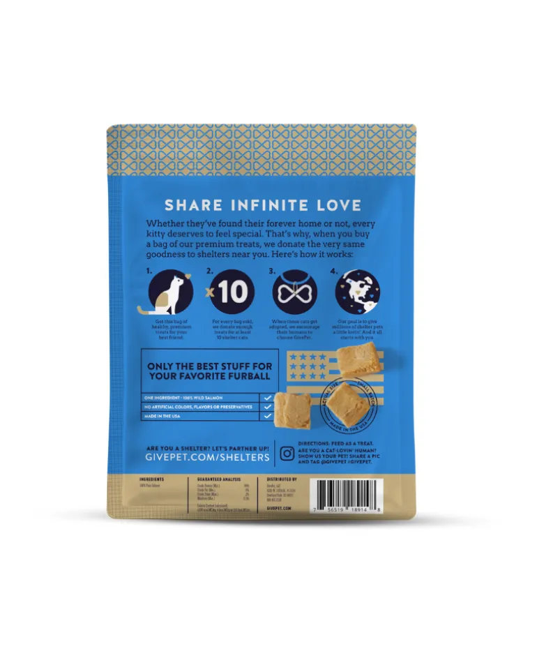 Purrfect Cast Freeze-Dried Salmon Cat Treats