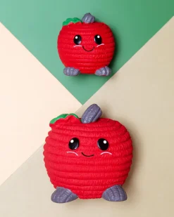 Red Apple Ruff-Tex Latex Dog Ball Toy