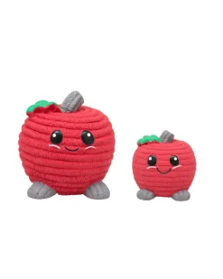 Red Apple Ruff-Tex Latex Dog Ball Toy