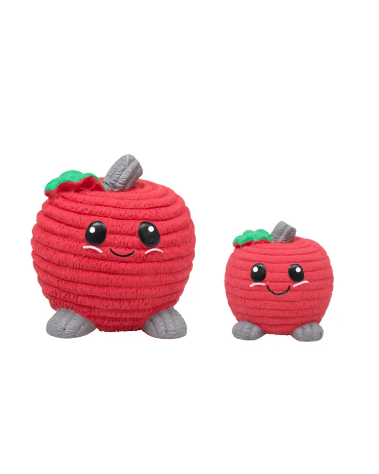 Red Apple Ruff-Tex Latex Dog Ball Toy