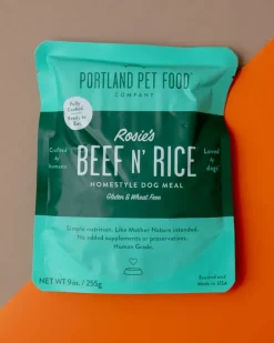 Rosie's Beef N' Rice Meal Pouch for Dogs (Made in the USA)