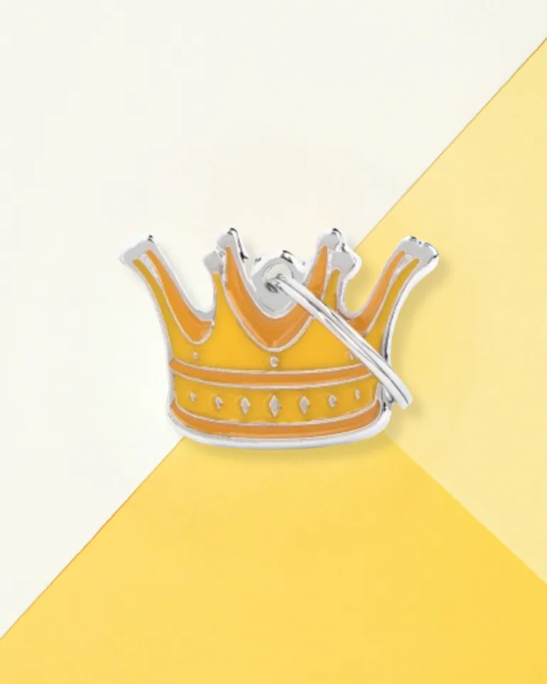 Royal Crown Custom Pet ID Tag