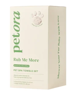 Rub Me More Pet Spa Towels Set