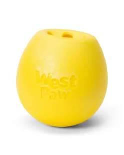 Rumbl® Puzzle Treat-Dispensing Enrichment Dog Toy in Dandelion Yellow
