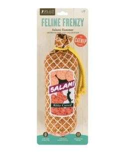 Salami Slammer Cat Kicker Toy