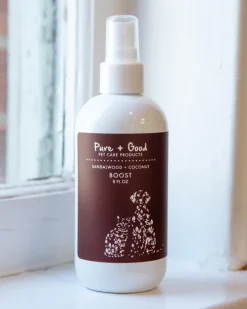 Sandalwood + Coconut Boost Dog Spray (8oz)