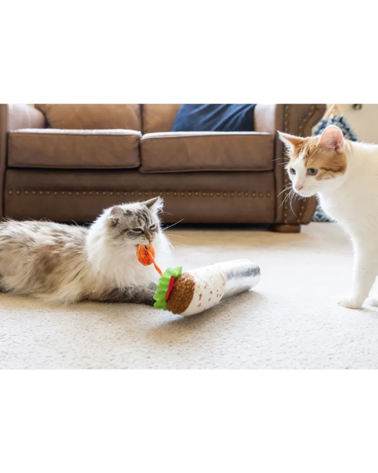 Shrimp Purrito Catnip Cat Toy