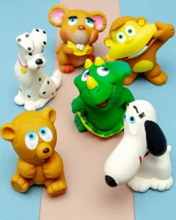 Silly Latex Dog Toys (6-Pack)