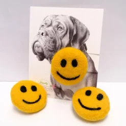 Smiley Face Collar Accessory (Made in the USA)
