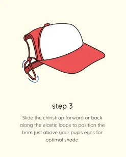 Smiley Face Pet Trucker Hat (FINAL SALE)