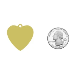 Smiling Heart ID Tag (Custom)