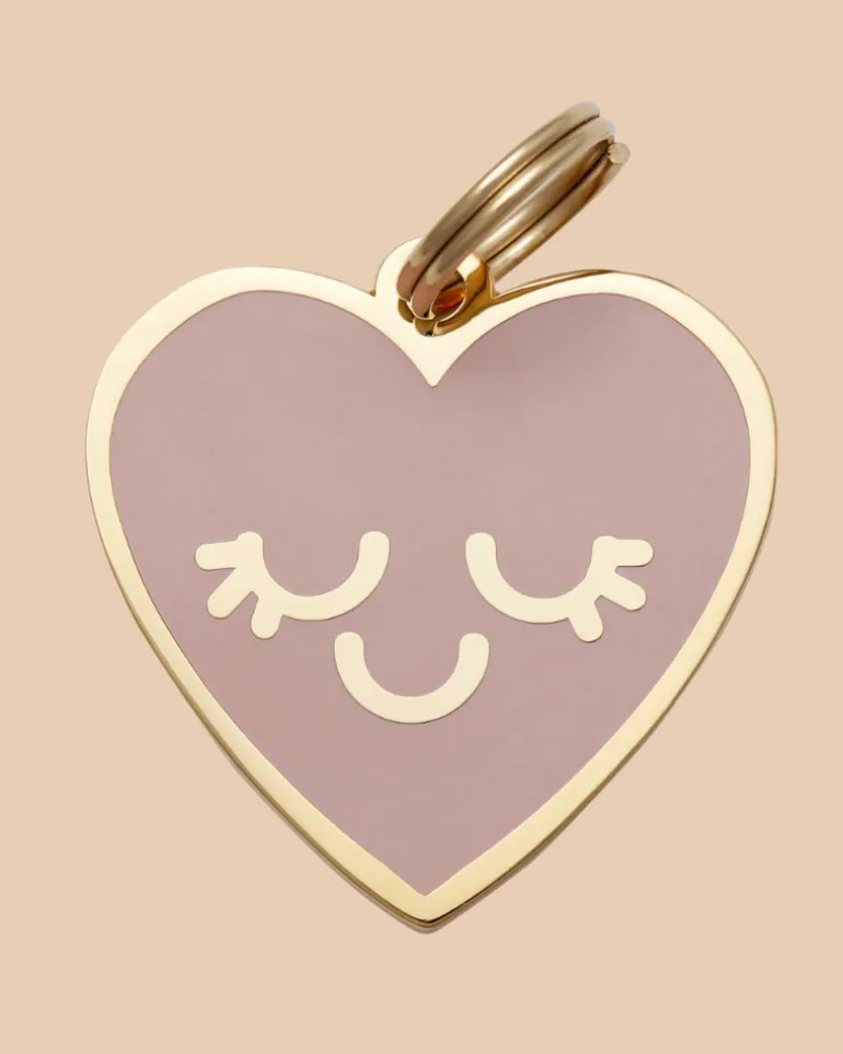 Smiling Heart ID Tag (Custom)