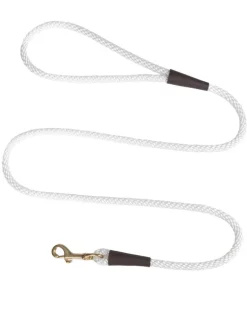 Snap Leash in White (Made in the USA)