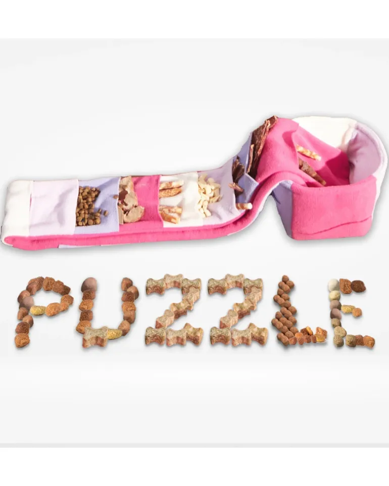 Snuffle Cube Soft Dog Toy