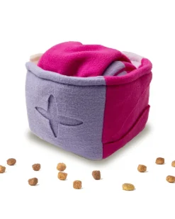 Snuffle Cube Soft Dog Toy