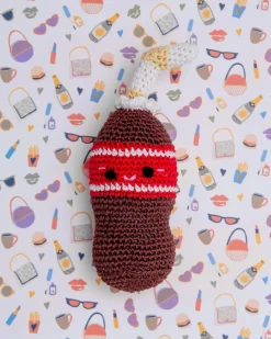 Soda Pop Bottle Organic Cotton Dog Toy