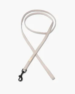Soft Fabric Dog Leash (with Traffic Loop) in Sandstone, Myrtle Green or Soft Blush