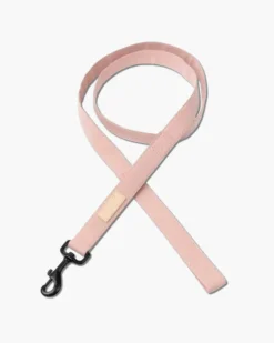 Soft Fabric Dog Leash (with Traffic Loop) in Sandstone, Myrtle Green or Soft Blush