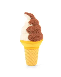 Soft Serve Giggle Stick Ice Cream Cone Dog Toy