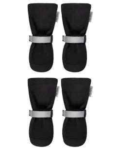 Soft Shield Dog Boots in Black