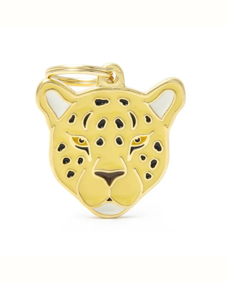 Spotted Leopard Custom Pet ID Tag