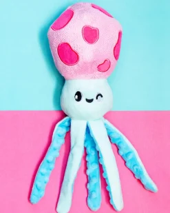 Squeaky Squid Plush Dog Toy