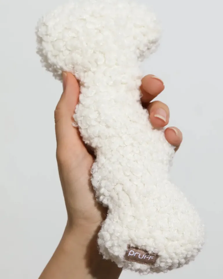 Squiggle Crinkle Plush Dog Toy