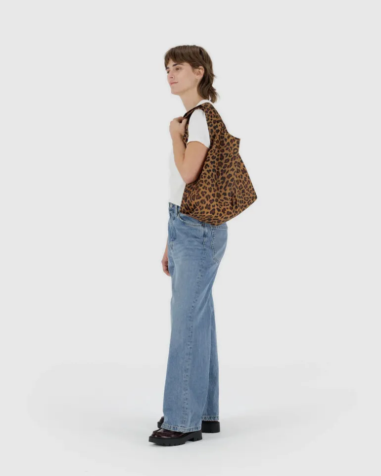 Standard Baggu Reusable Bag in Leopard