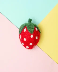 Strawberry Catnip Cat Toy