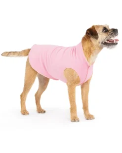 Stretch Fleece Pullover in Rose Pink
