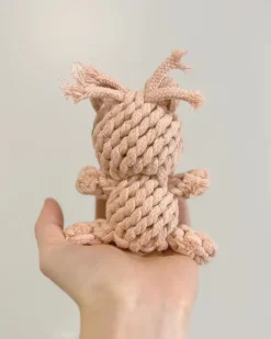 Sweetheart Bear Rope Dog Toy