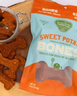 Sweet Potato Bone Treats for Dogs (Made in the USA)