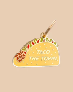 Taco The Town ID Tag (Custom/Drop-Ship)