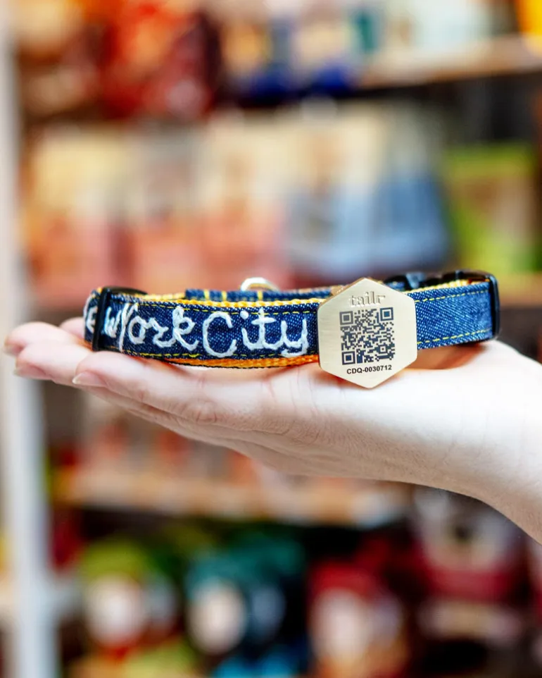 Tailr QR ID Tag for Pets (Slide Tag)